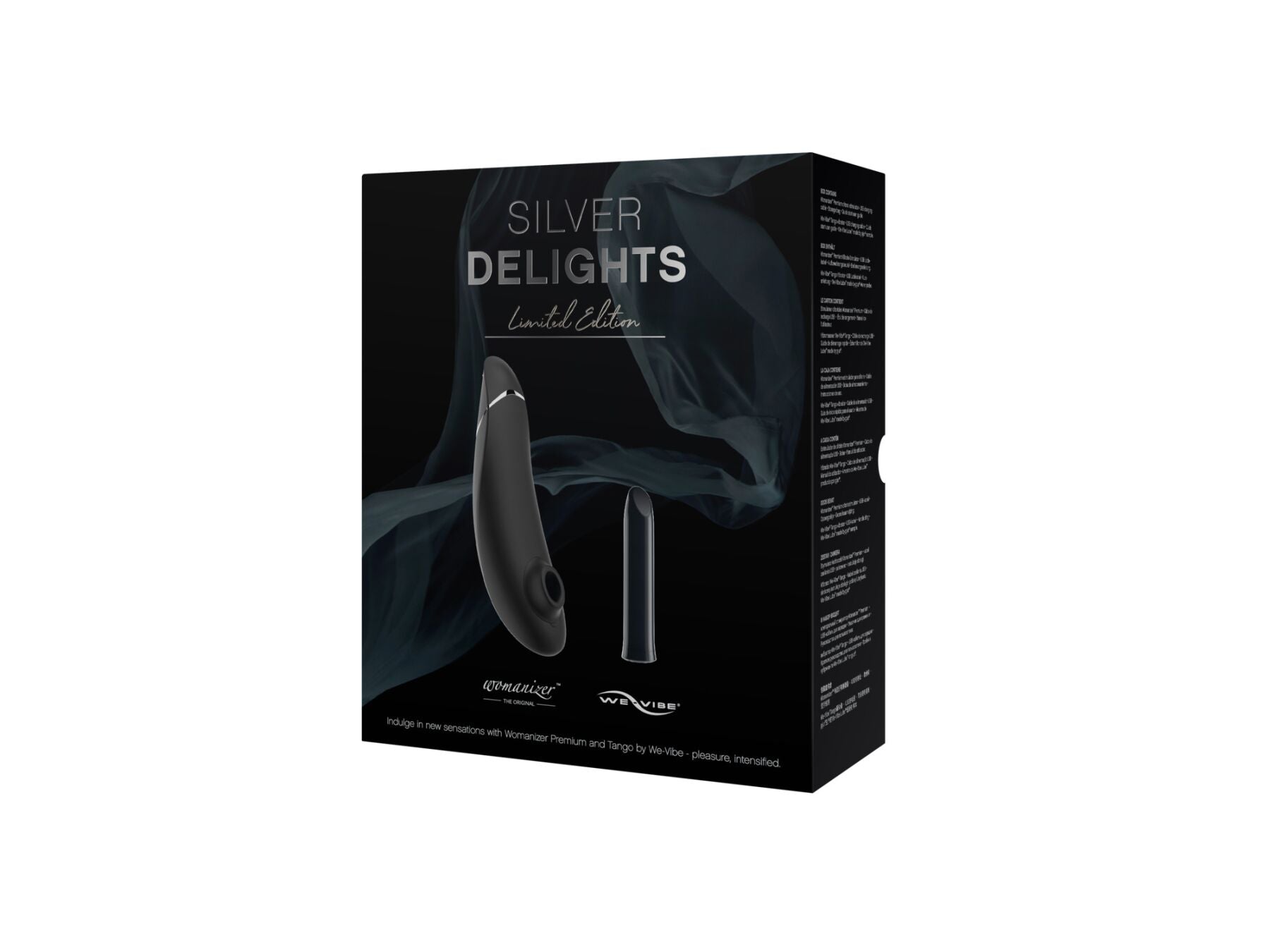 Thumb image for product index 7: Преміальний подарунковий набір Silver Delights Collection: Womanizer Premium та We-Vibe Tango