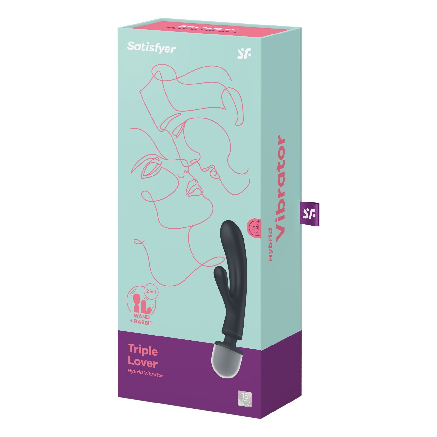 Thumb image for product index 12: Вібратор-кролик з вібромасажером Satisfyer Triple Lover