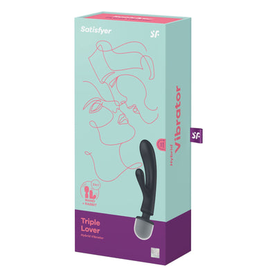 Main image for product index 12: Вібратор-кролик з вібромасажером Satisfyer Triple Lover