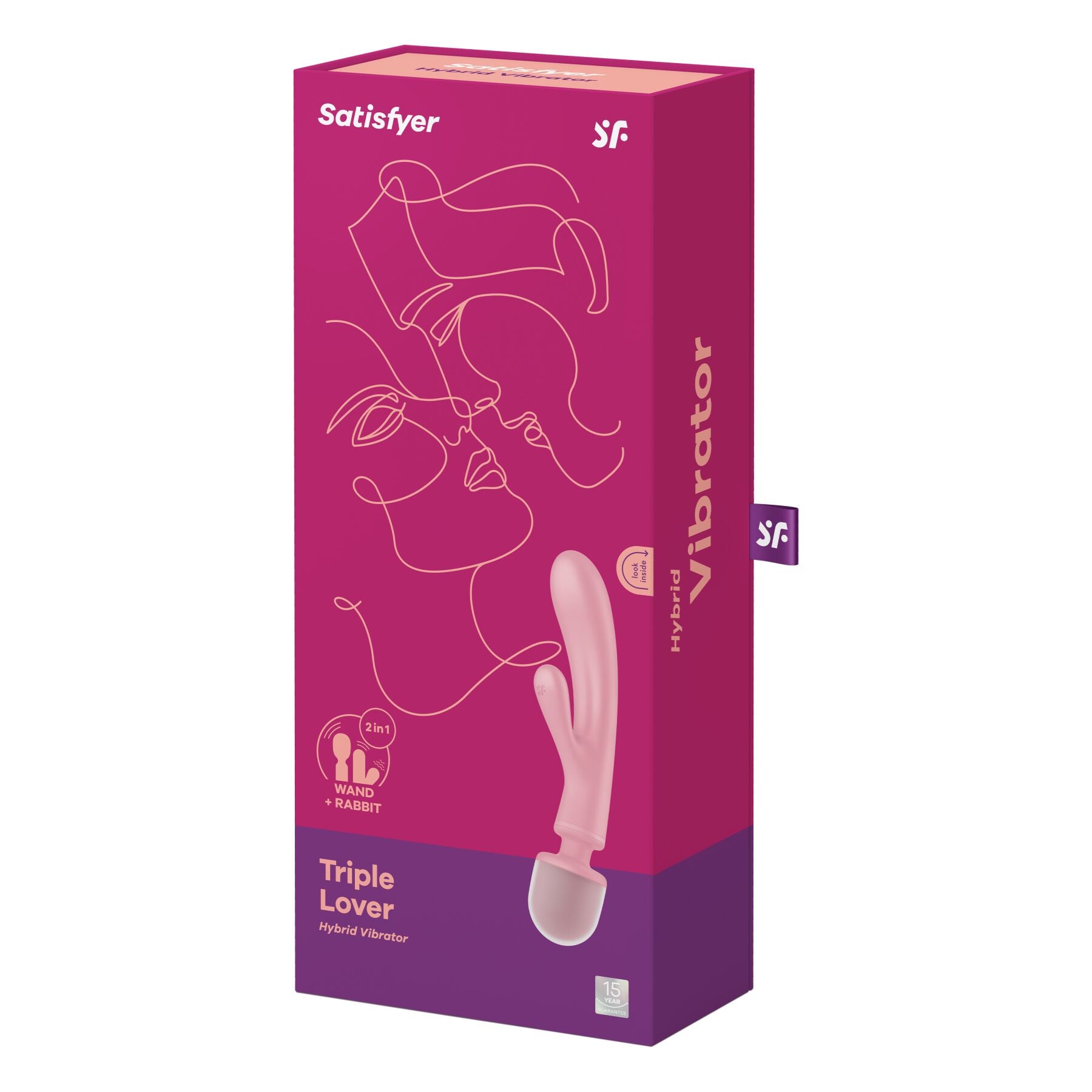 Thumb image for product index 6: Вібратор-кролик з вібромасажером Satisfyer Triple Lover