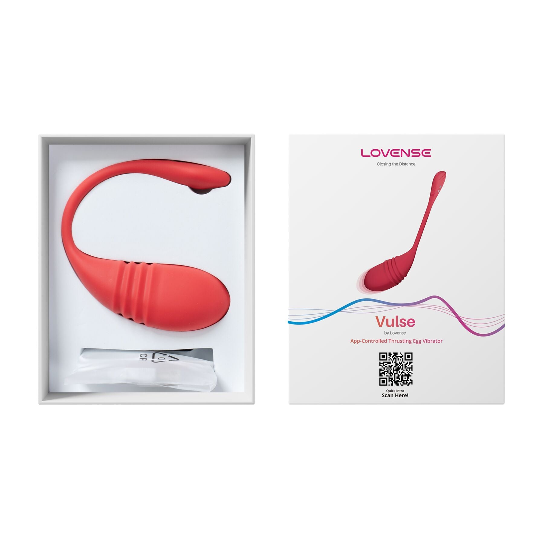 Thumb image for product index 7: Смарт-віброяйце з пульсацією Lovense Vulse (Thrusting Egg Vibrator)