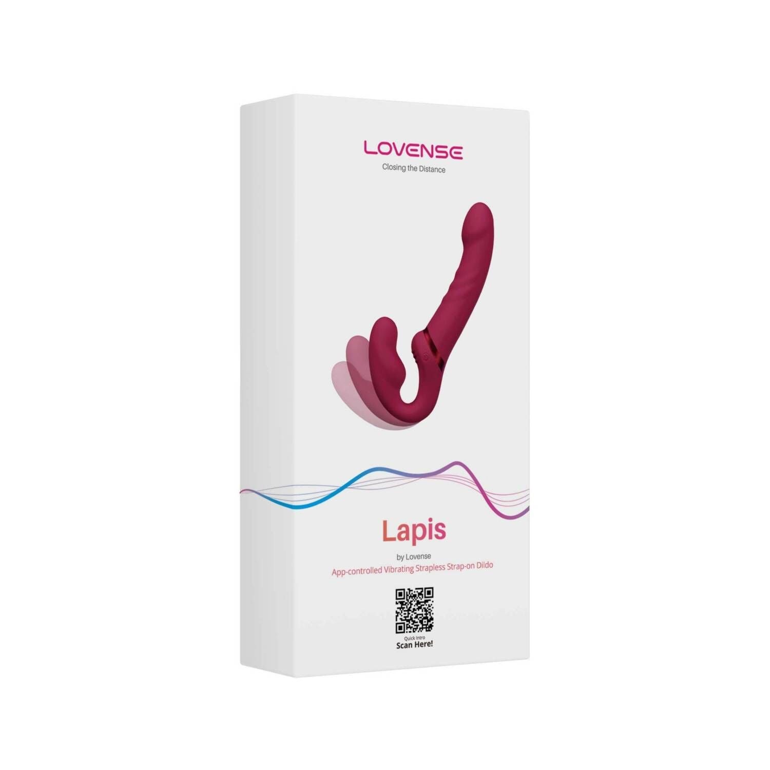 Thumb image for product index 9: Безремінний смарт-страпон Lovense Lapis vibrating strapless strap-on