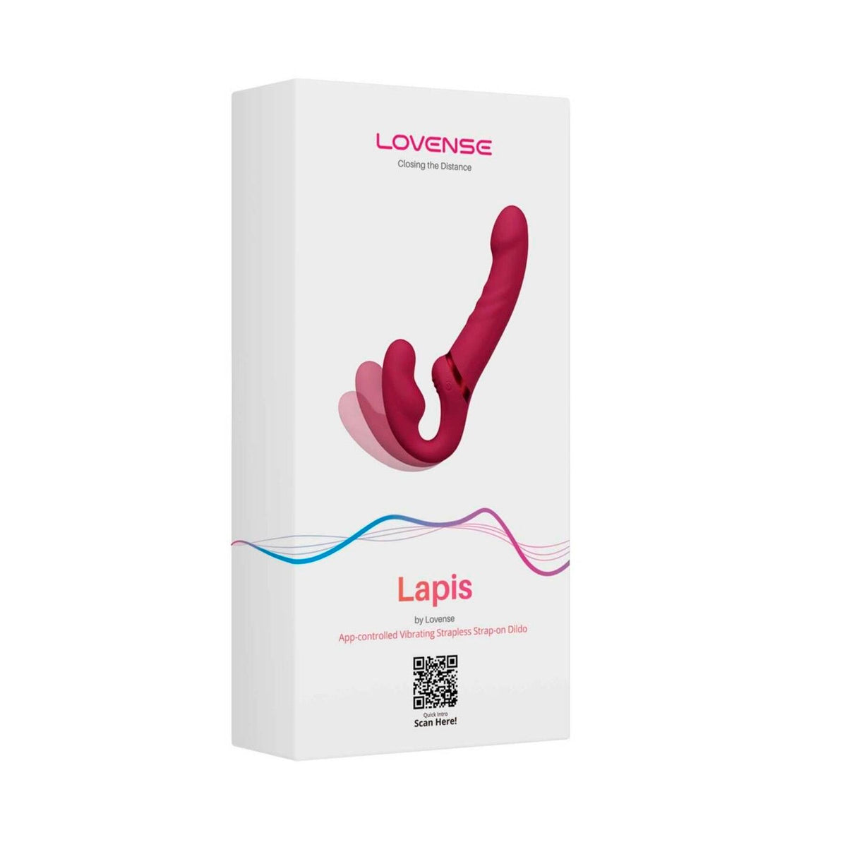 Безремінний смарт-страпон Lovense Lapis vibrating strapless strap-on - превʼю 10