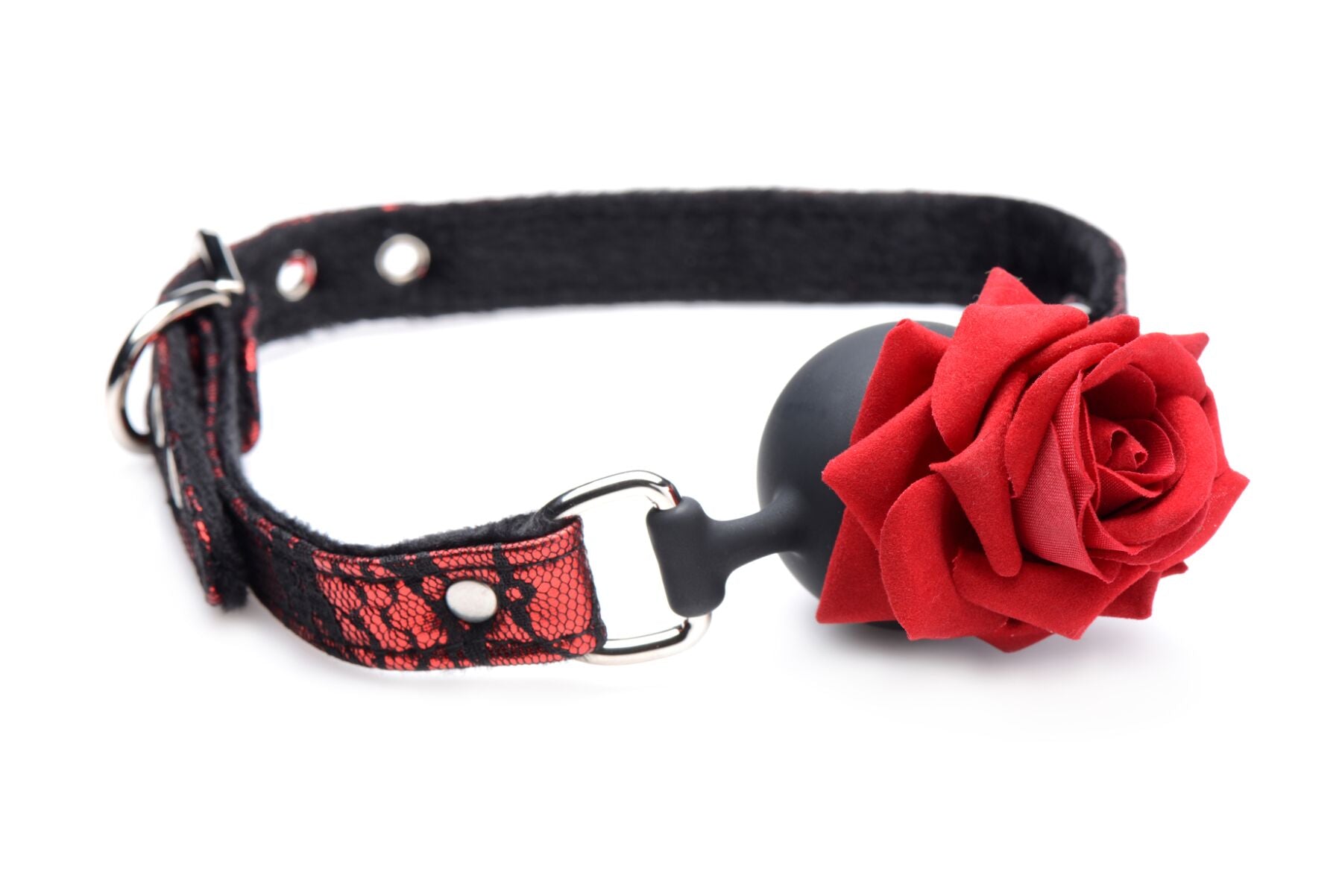 Thumb image for product index 2: Кляп з трояндою Master Series: Eye-Catching Ball Gag With Rose