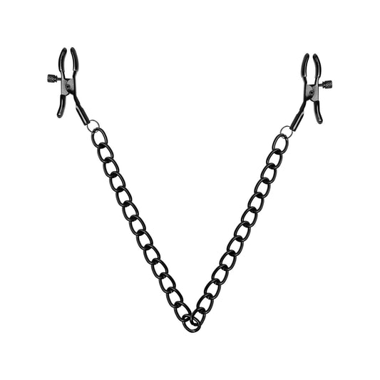 Затискачі для сосків Bedroom Fantasies Nipple Clamps with Chain