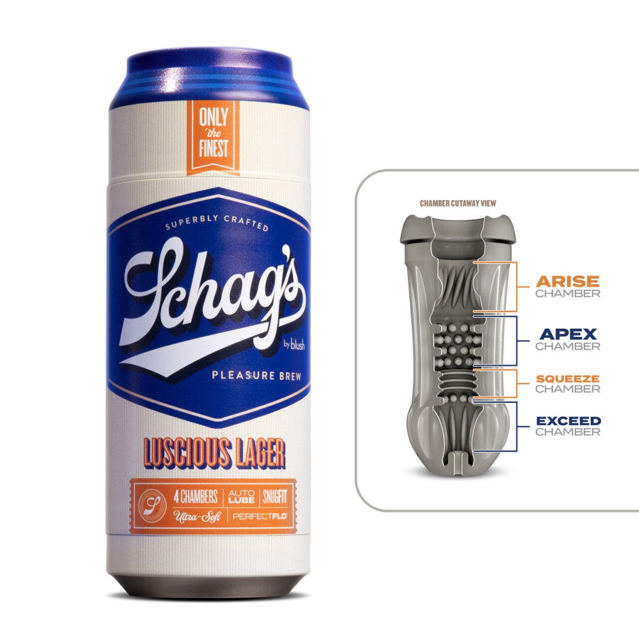 Thumb image for product index 2: Мастурбатор Schag’s by Blush - Luscious Lager Masturbator - Frosted