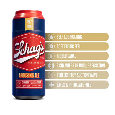 Main image for product index 3: Мастурбатор Schag’s by Blush - Arousing Ale Masturbator - Frosted