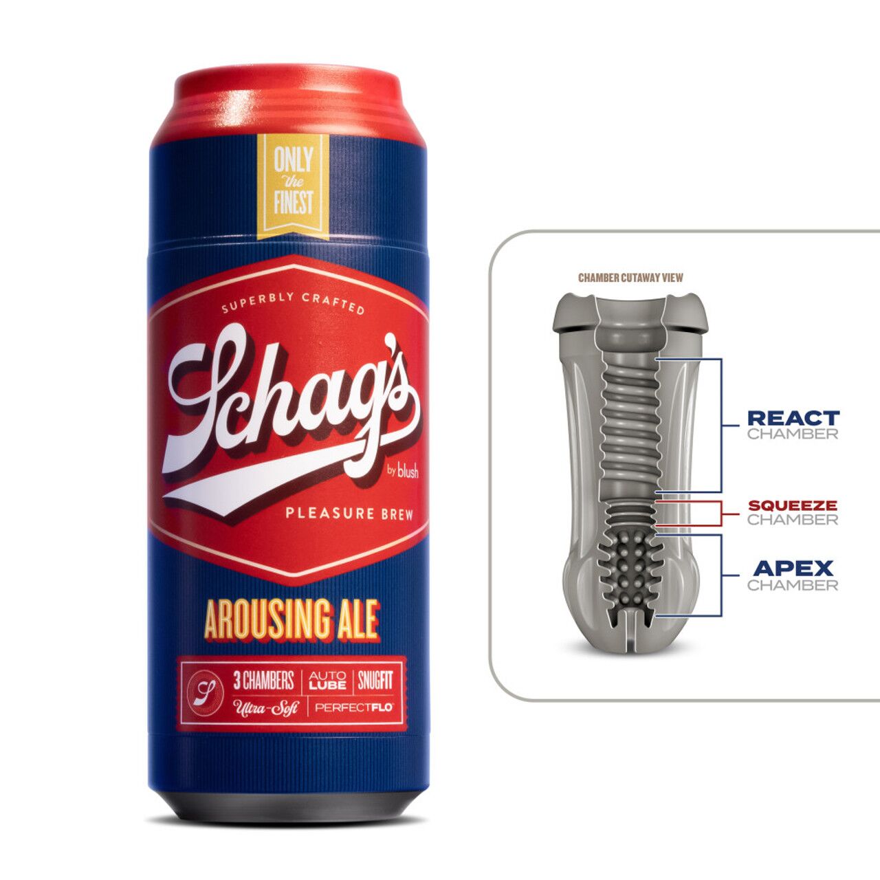 Thumb image for product index 2: Мастурбатор Schag’s by Blush - Arousing Ale Masturbator - Frosted