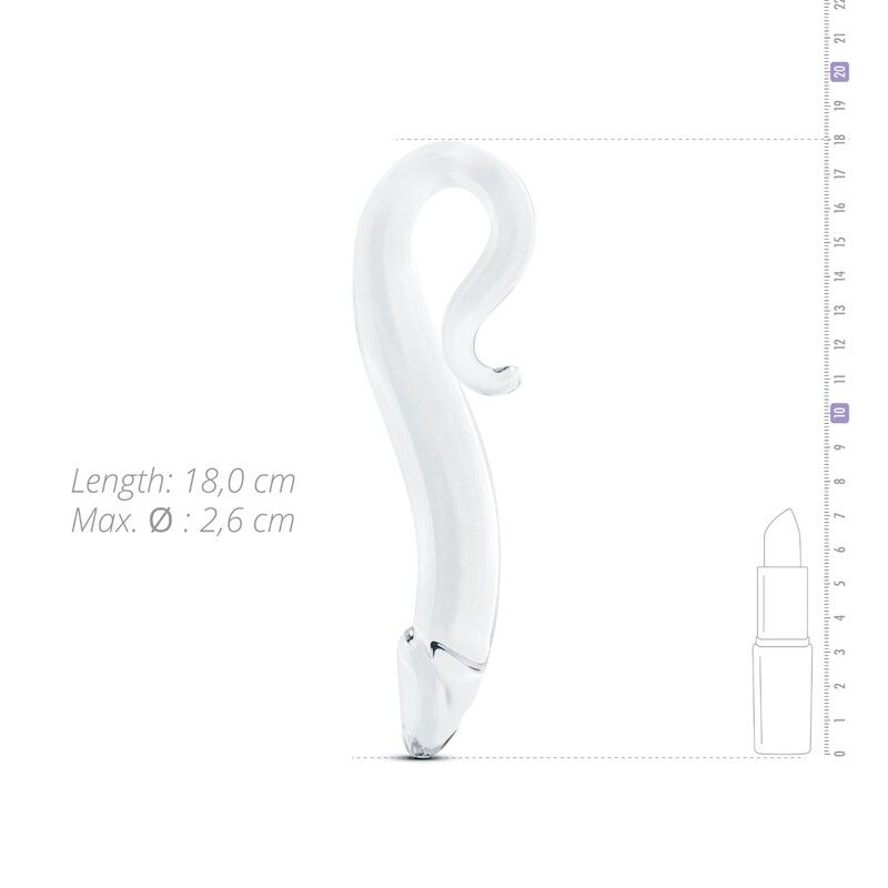 Thumb image for product index 2: Скляний ділдо Gildo Glass Dildo No. 14