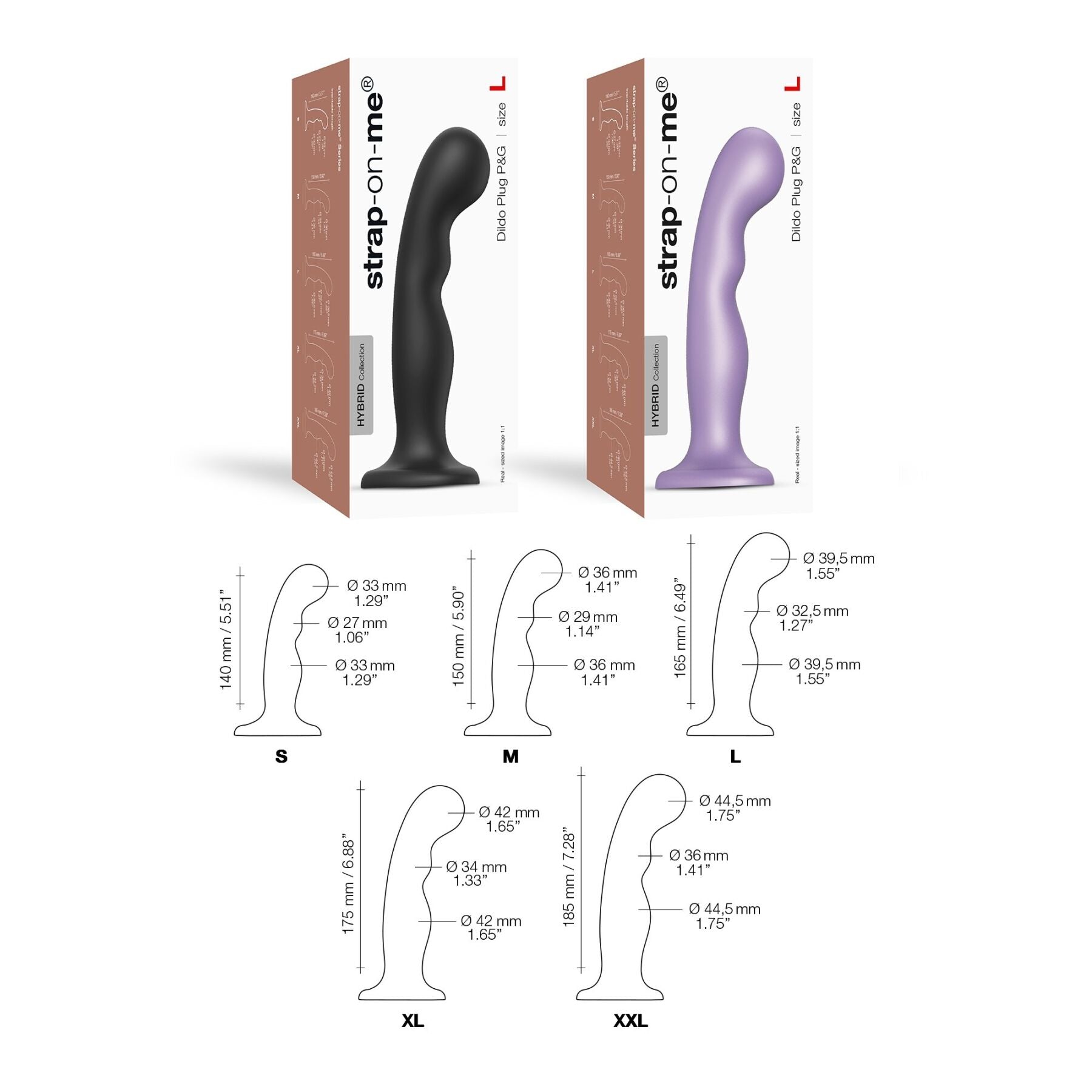 Thumb image for product index 10: Насадка для страпона Strap-On-Me Dildo Plug P&G