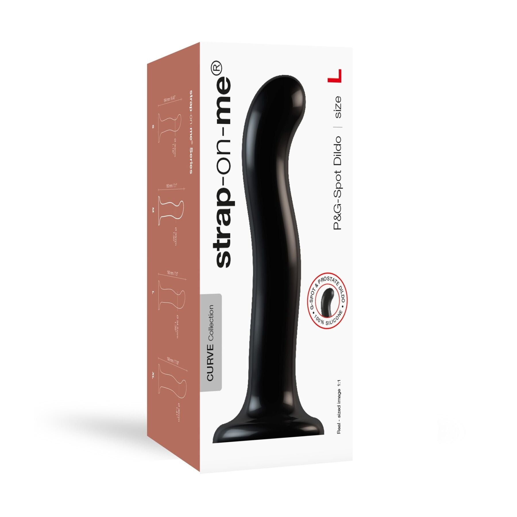 Thumb image for product index 17: Насадка для страпона Strap-On-Me P&G-Spot Dildo