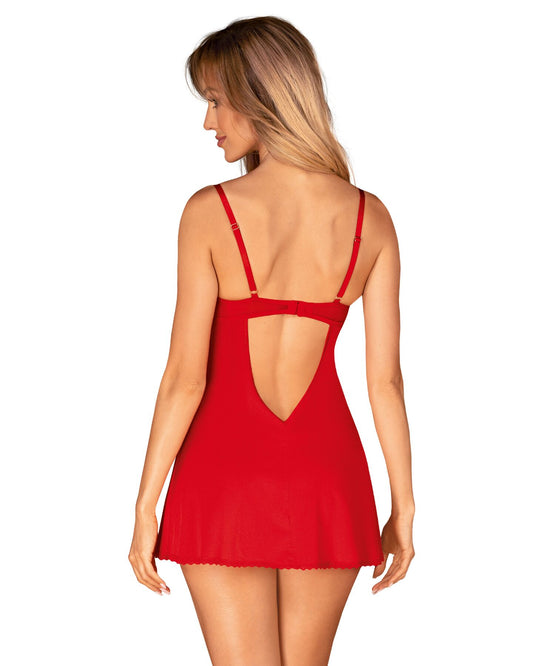 Пеньюар Obsessive Ingridia chemise & thong _