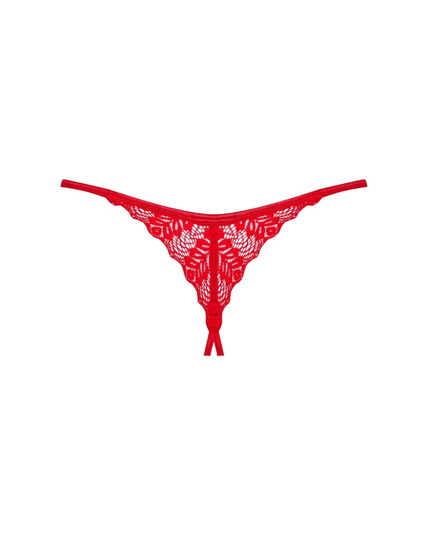 Thumb image for product index 13: Трусики с доступом Obsessive Ingridia crotchless thong 