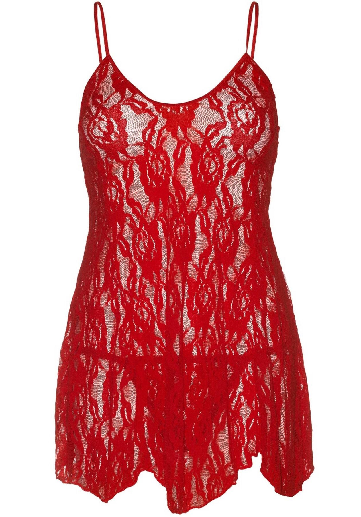 Thumb image for product index 7: Сорочка бебі-дол Leg Avenue Rose Lace Flair Chemise