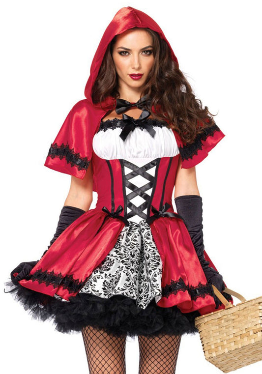 Эротический костюм Красной шапочки Leg Avenue Gothic Red Riding Hood