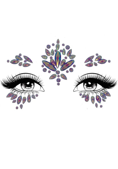 Main image for product index 1: Стразы-украшения для лица Leg Avenue Verity face jewels sticker, наклейки