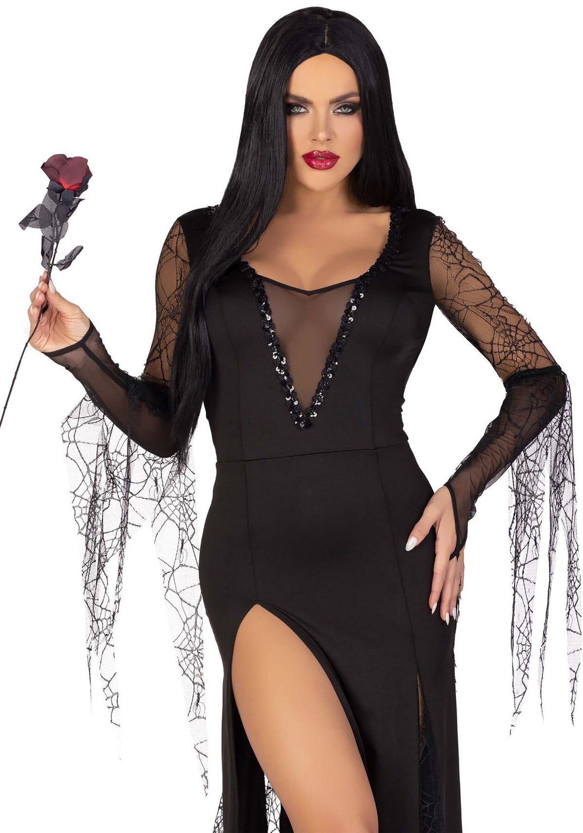 Костюм Мортіші Аддамс Leg Avenue Sexy Spooky Morticia - превʼю 15