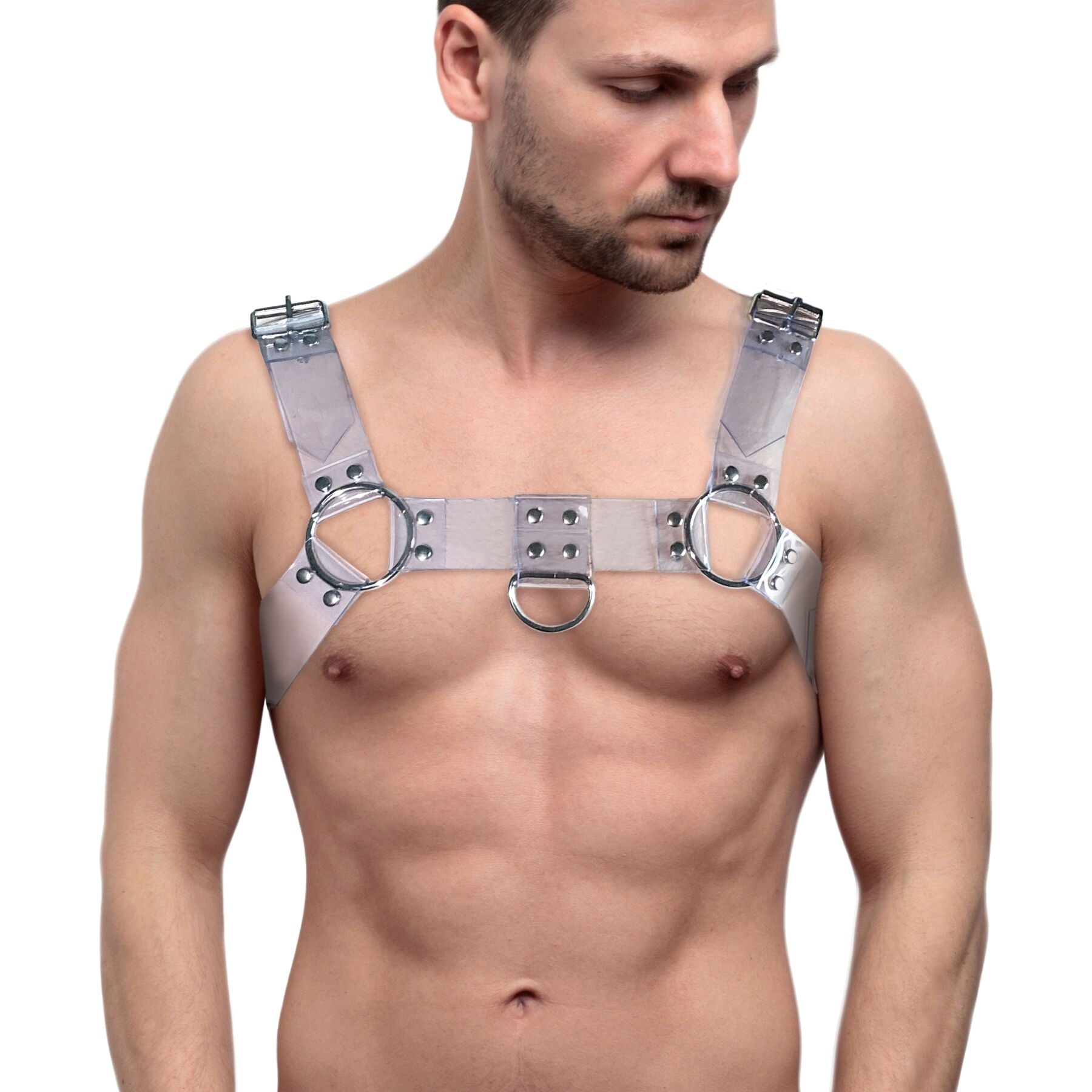 Thumb image for product index 7: Чоловіча портупея на груди Feral Feelings - Bulldog Harness