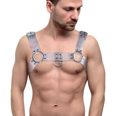 Main image for product index 7: Чоловіча портупея на груди Feral Feelings - Bulldog Harness