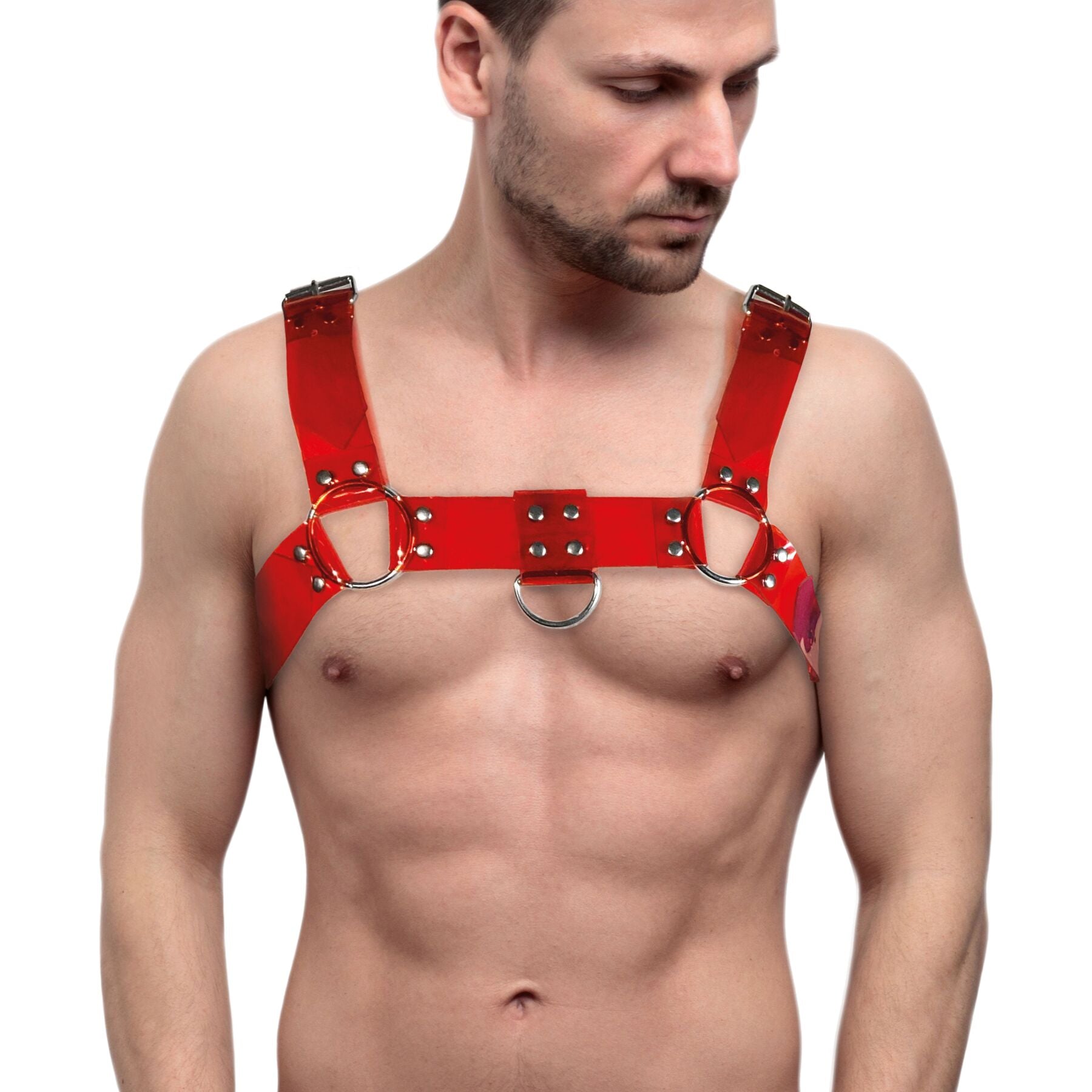 Thumb image for product index 10: Чоловіча портупея на груди Feral Feelings - Bulldog Harness