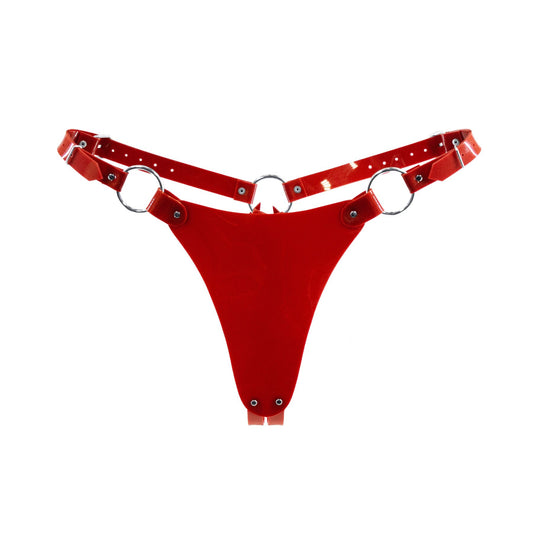 Трусики классические Feral Feelings - String Bikini Trasparent с легким голубым оттенком