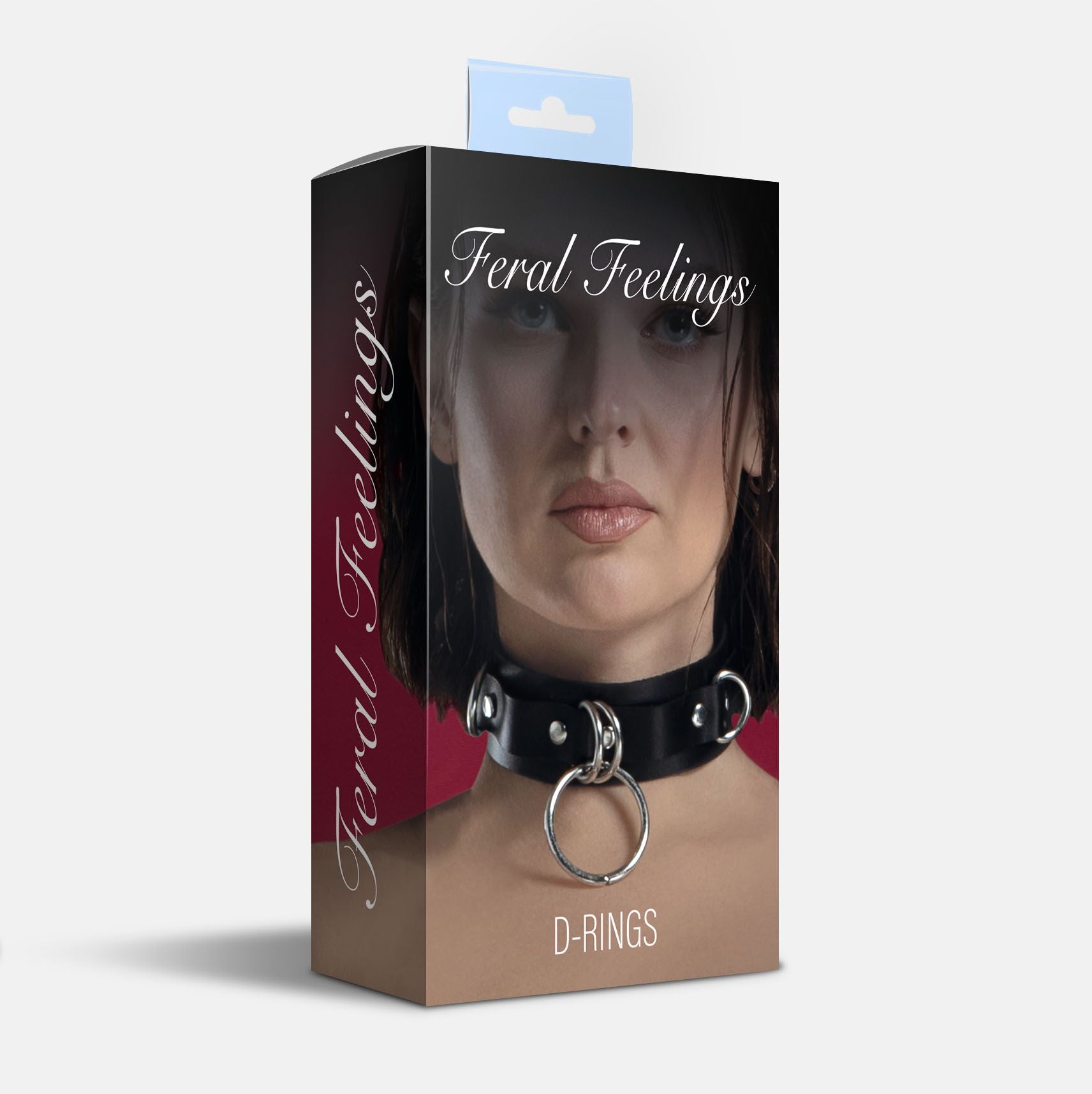 Thumb image for product index 4: Нашийник для фіксації з натуральної шкіри Feral Feelings - D-Rings