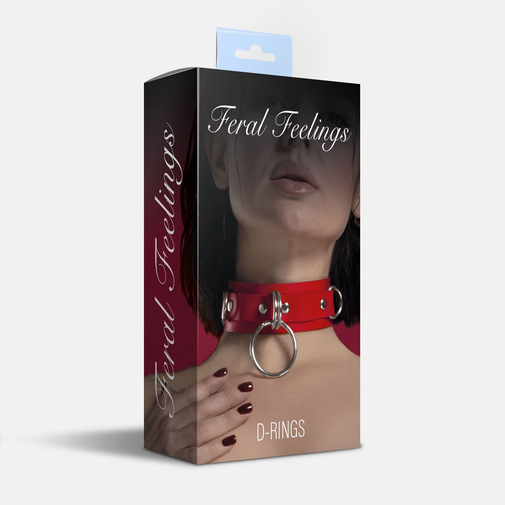 Thumb image for product index 2: Нашийник для фіксації з натуральної шкіри Feral Feelings - D-Rings