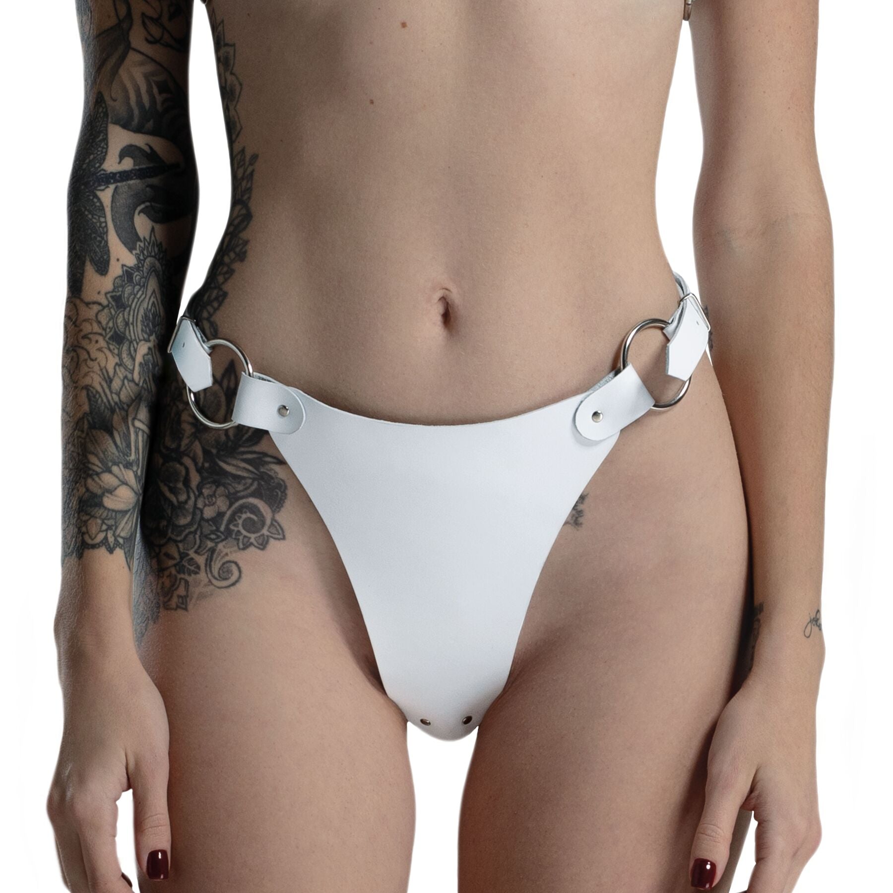 Thumb image for product index 9: Трусики из натуральной кожи Feral Feelings - String Bikini 