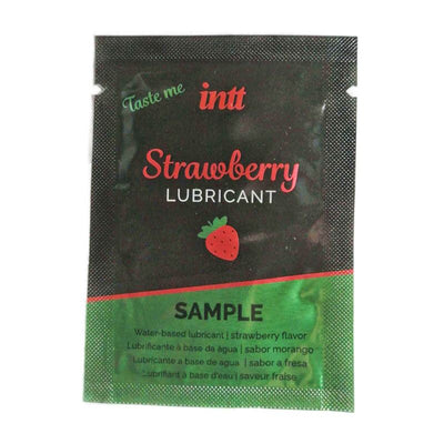 Main image for product index 1: Пробник лубриканту на водній основі Intt Strawberry