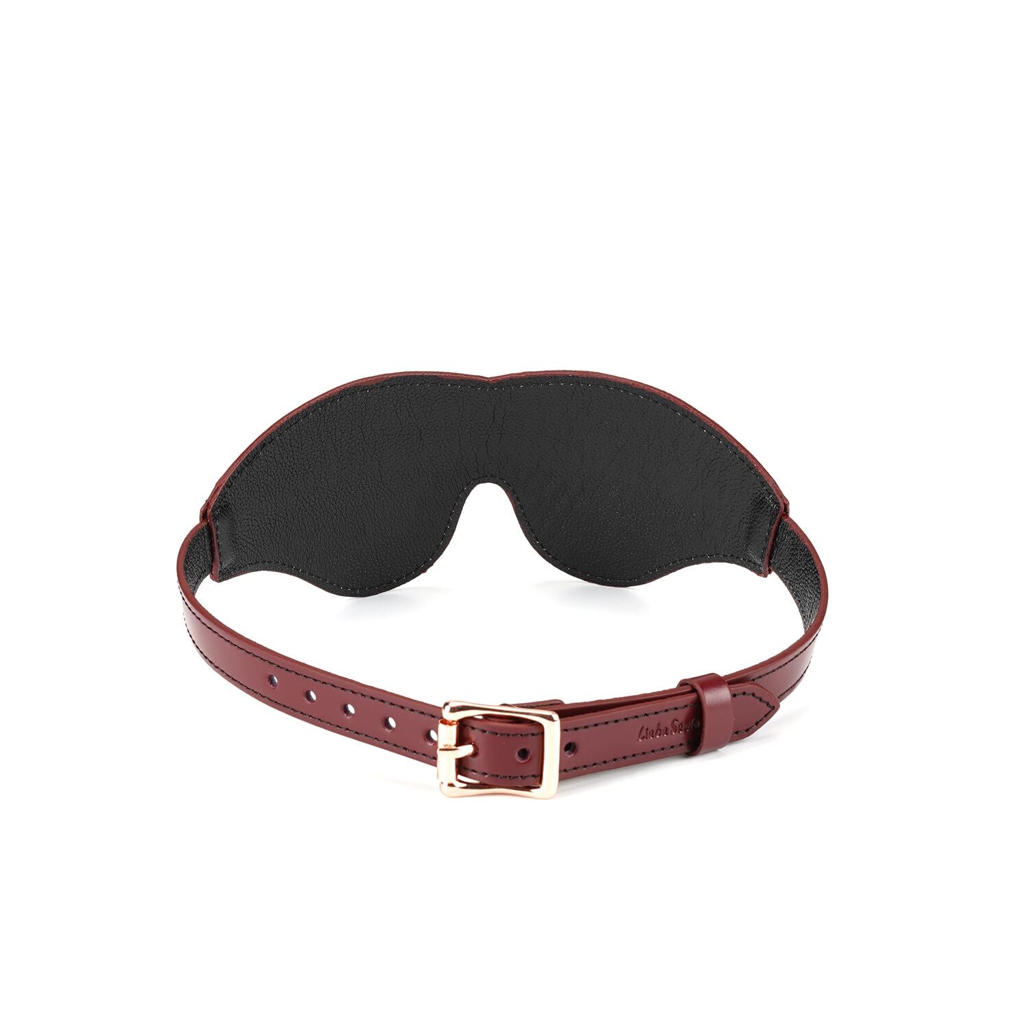 Thumb image for product index 3: Шкіряна маска на очі Liebe Seele Wine Red Blindfold
