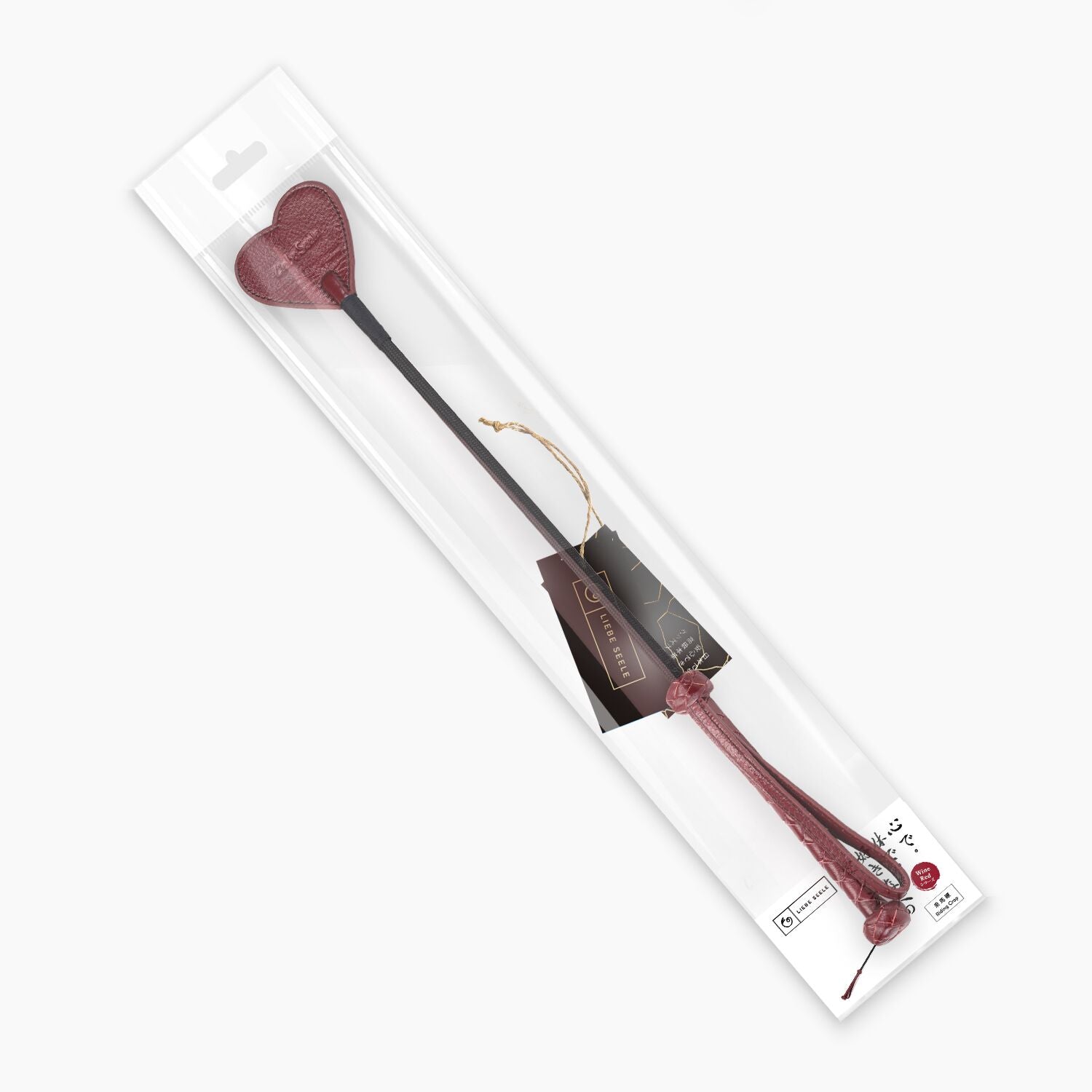 Thumb image for product index 5: Ляскалка (стек) Liebe Seele Riding Crop with Heart-Shape Tip