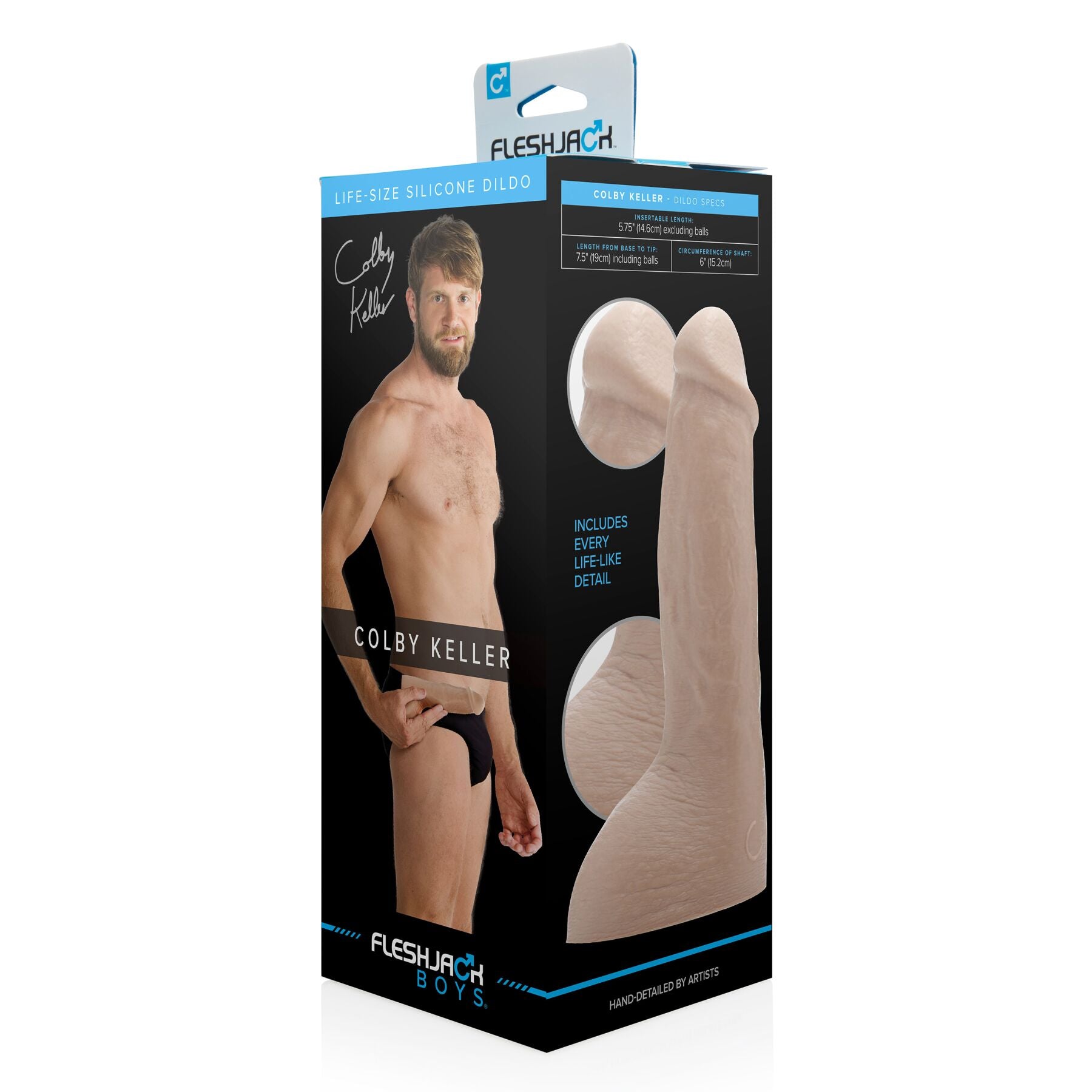 Thumb image for product index 5: Фаллоимитатор Fleshjack Boys: Colby Keller Dildo