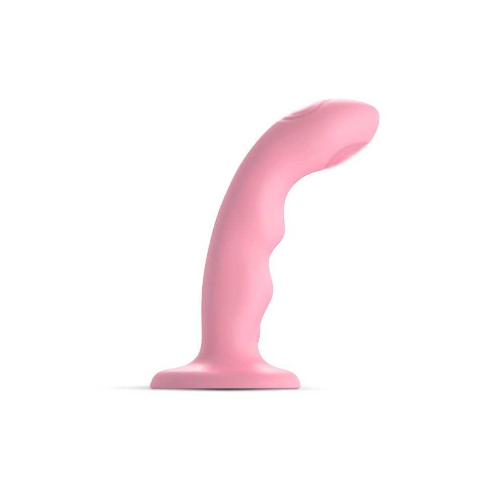 Thumb image for product index 9: Насадка для страпона з подвійною точковою пульсацією Strap-On-Me TAPPING DILDO WAVE