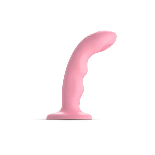 Насадка для страпона з подвійною точковою пульсацією Strap-On-Me TAPPING DILDO WAVE