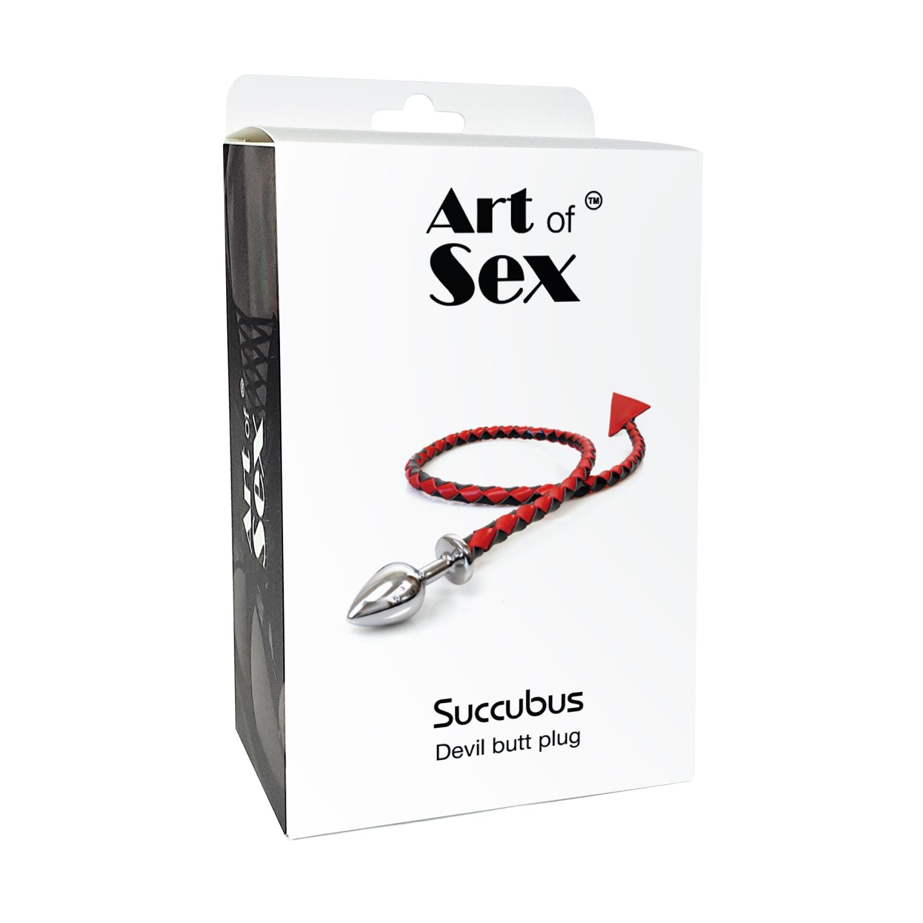 Thumb image for product index 5: Металева анальна пробка Art of Sex - Succubus з диявольським хвостом