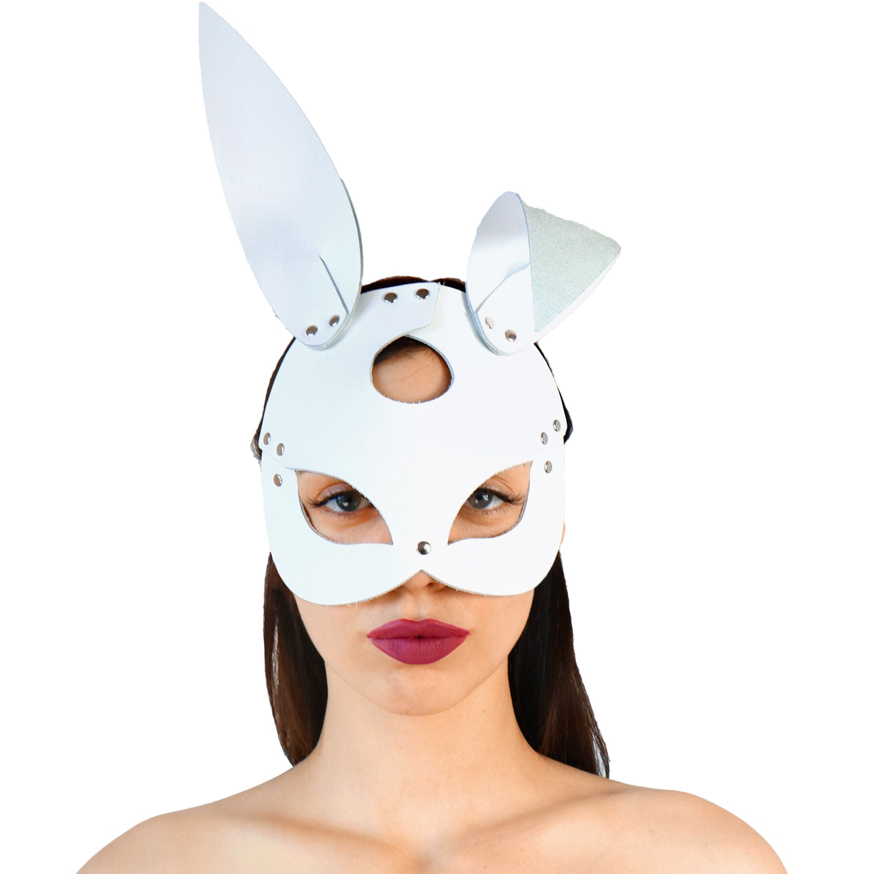 Thumb image for product index 21: Кожаная маска Зайки Art of Sex - Bunny mask