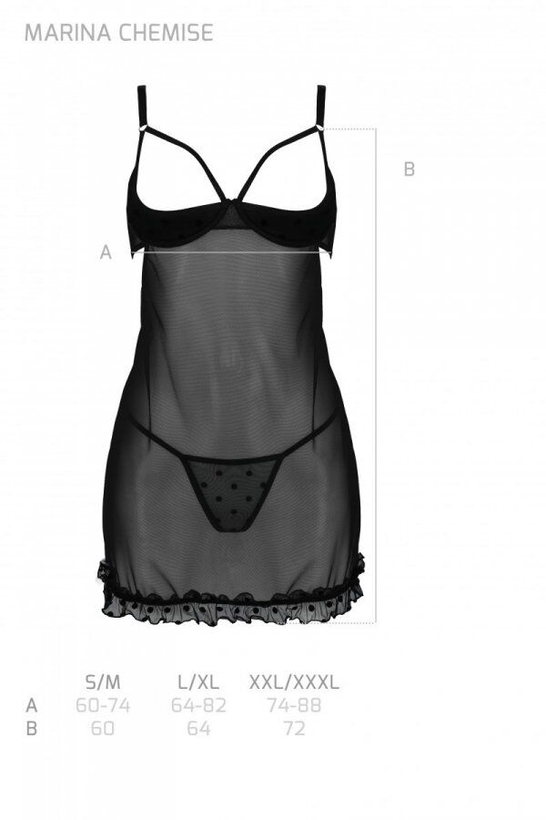 Thumb image for product index 26: Пеньюар MARINA CHEMISE - Passion