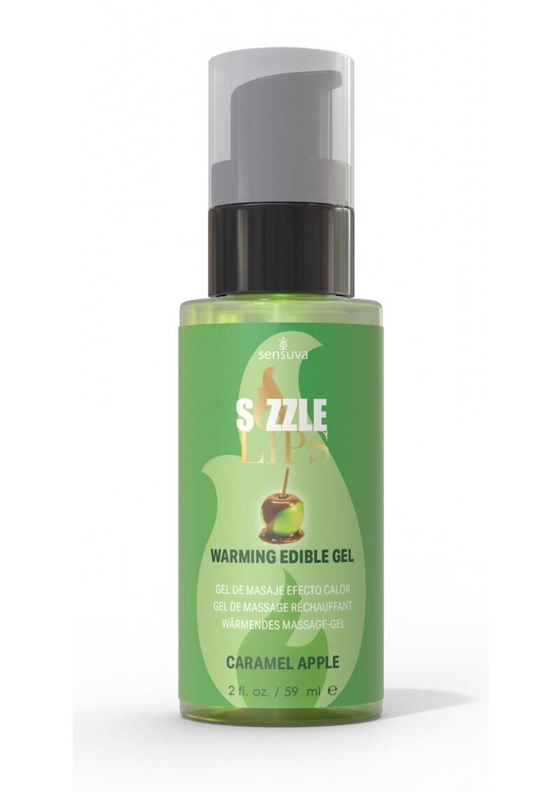 Thumb image for product index 2: Согревающий массажный гель Sensuva Sizzle Lips Caramel Apple