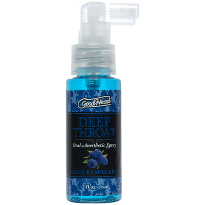 Main image for product index 1: Спрей для мінету Doc Johnson GoodHead DeepThroat Spray - Blue Raspberry