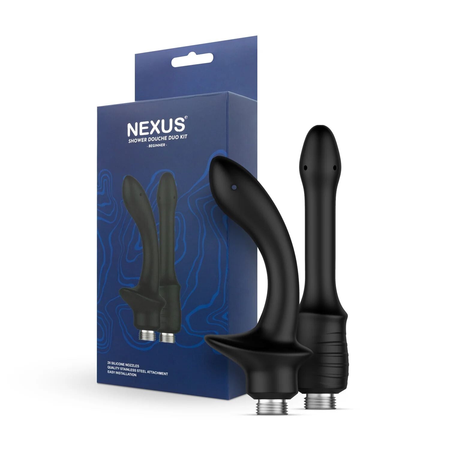 Thumb image for product index 8: Набір анальних насадок для душу Nexus Beginner Shower Douche Duo Kit