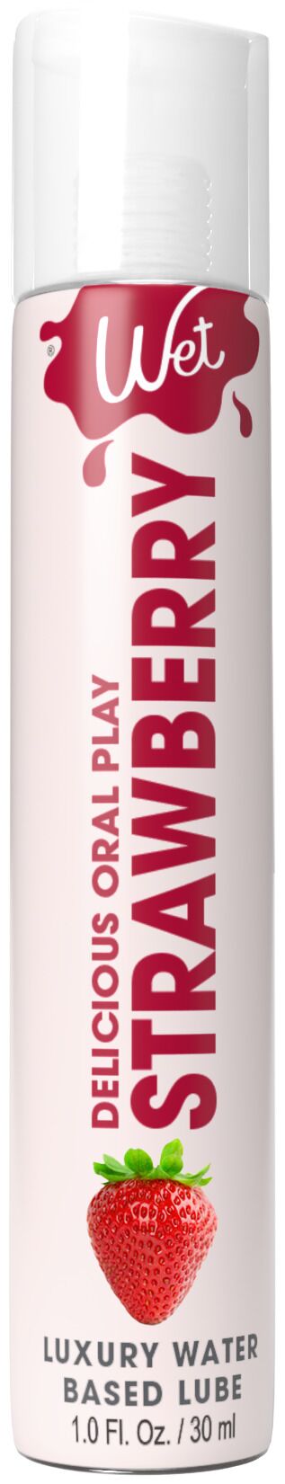 Лубрикант на водной основе Wet Oral Play Strawberry 