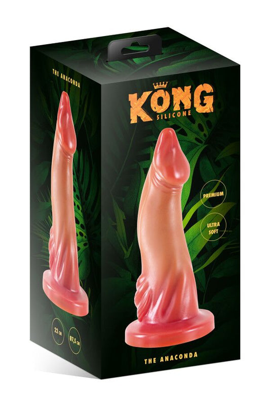 Фентезійний фалоімітатор Kong Silicone The Anaconda_