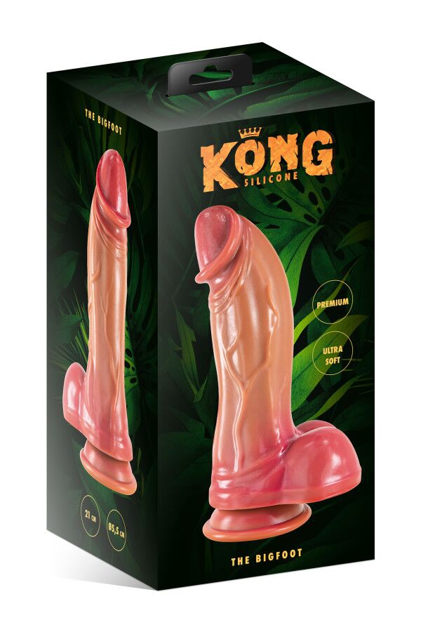 Thumb image for product index 2: Фентезійний фалоімітатор Kong Silicone The BigFoot