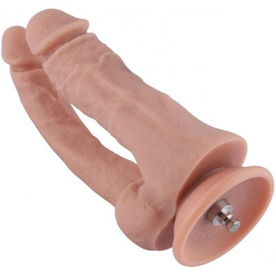 Main image for product index 1: Двойной фаллоимитатор Hismith Double Penetrator Silicone Dildo