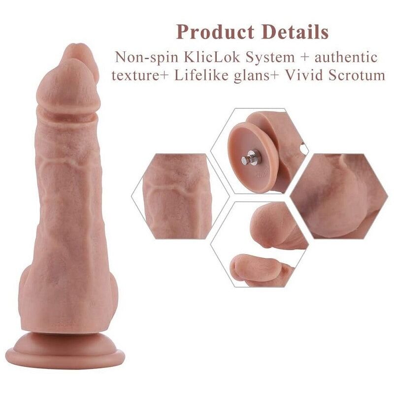 Thumb image for product index 3: Двойной фаллоимитатор Hismith Double Penetrator Silicone Dildo