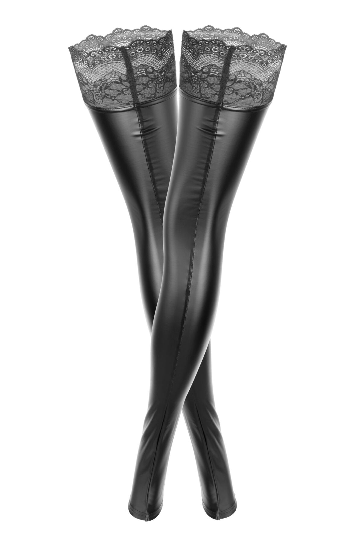 Thumb image for product index 4: Панчохи з мокрим ефектом Noir Handmade F135 Powerwetlook stockings