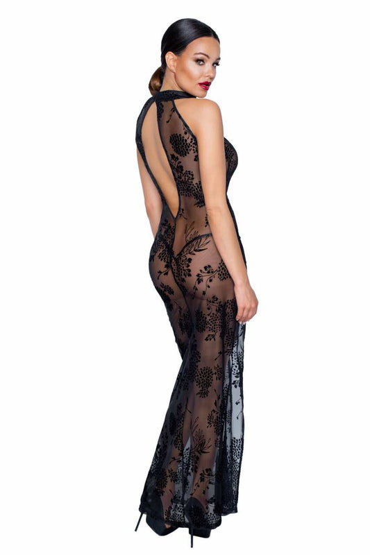 Длинное сетчатое платье Noir Handmade F239 Long tulle dress_