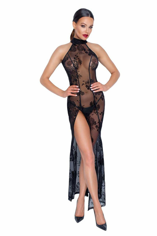 Длинное сетчатое платье Noir Handmade F239 Long tulle dress