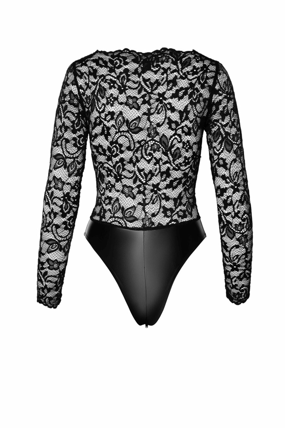 Thumb image for product index 43: Боди Noir Handmade F296 Psyche bodysuit of lace and wetlook 