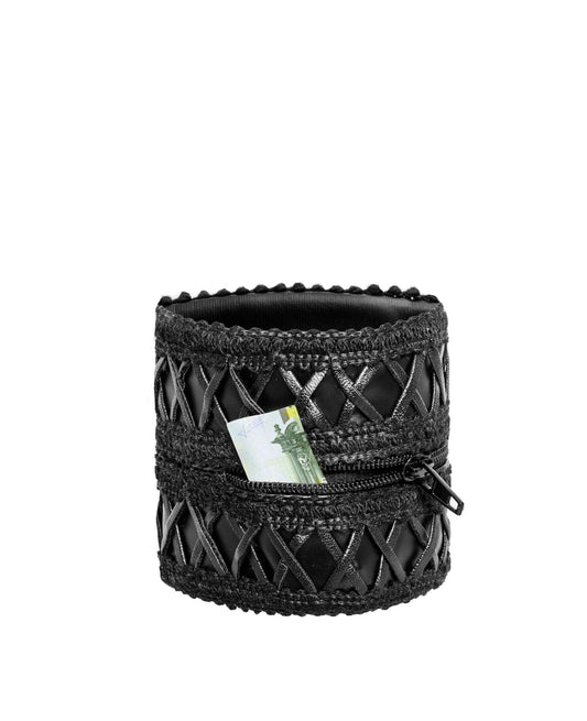 Жіночий наручний гаманець Noir Handmade F326 Wrist wallet with hidden zipper_